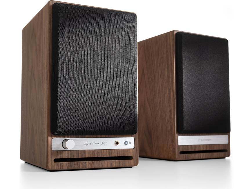 Audioengine HD4 (Walnut) Powered stereo speakers with Bluetooth