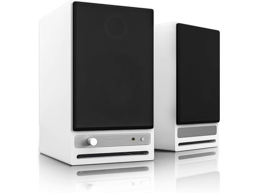 Audioengine HD4 (White) Powered stereo speakers with Bluetooth
