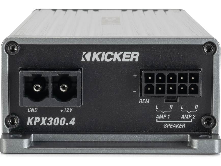 Kicker 51KPX300.4 Compact all-weather 4-channel amplifier — 45