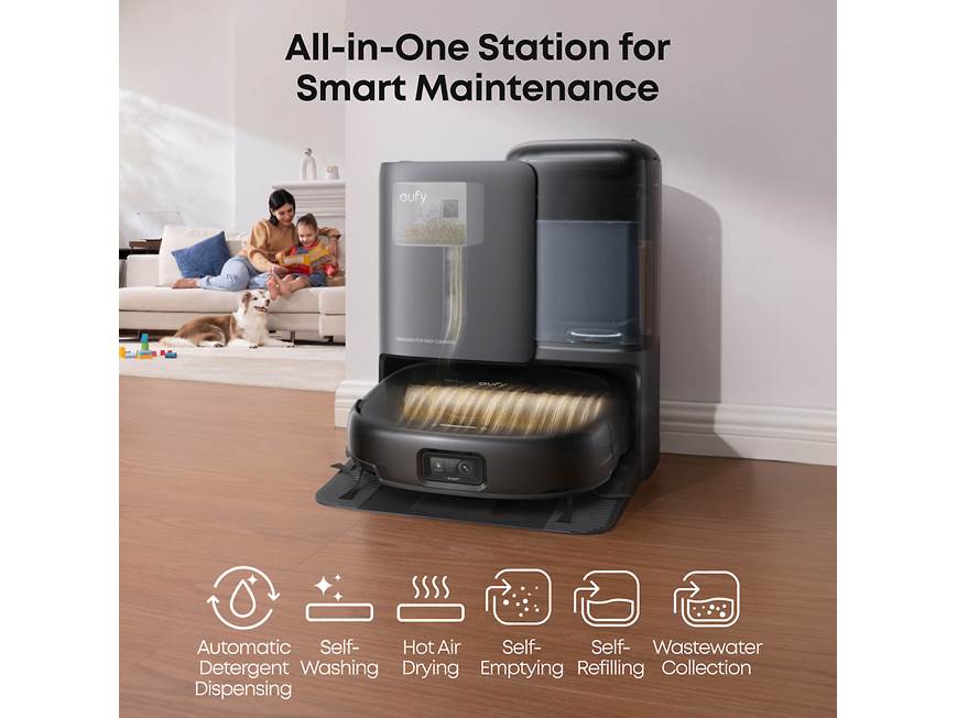 eufy by Anker Omni E25 Robotic vacuum/mop with smart navigation