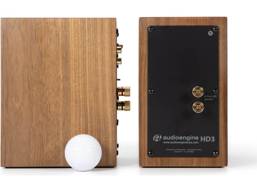 Audioengine HD3 (Walnut) Powered stereo speakers with Bluetooth