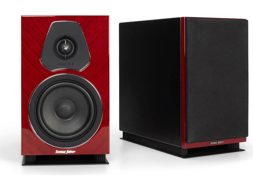 Sonus faber Lumina II Amator (Red) Pair of stand-mount speakers