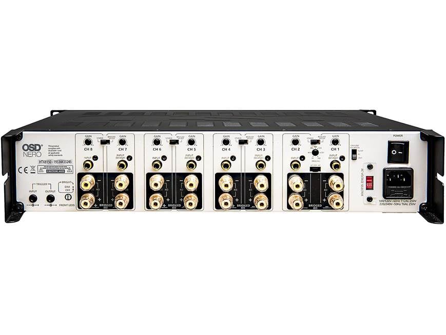 OSD HTX-8150 8-channel home theater amplifier at Crutchfield