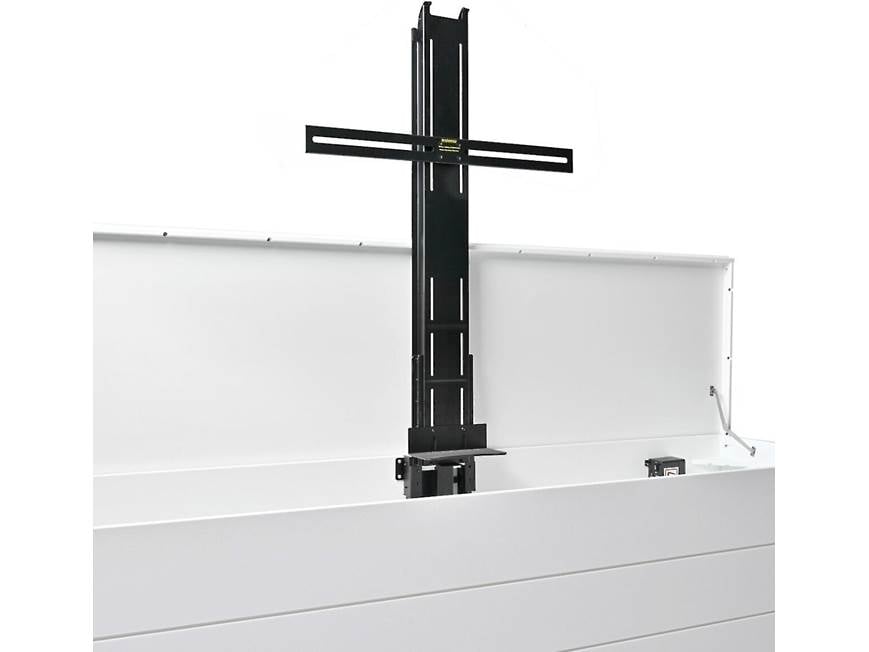 TV lift with wall mount bracket