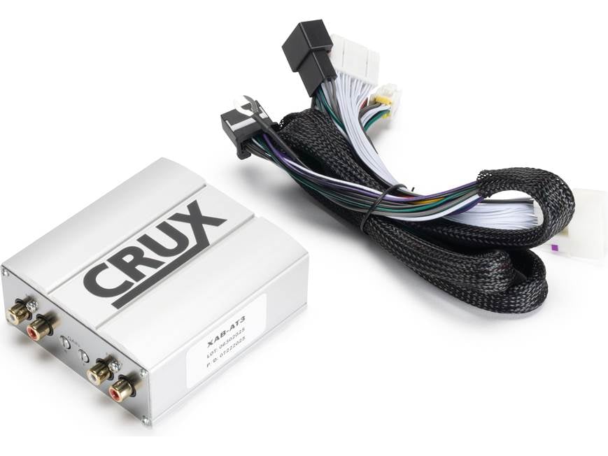 シボレーキャデラック、テレビキャンセラcrux-94 Crux XAB-AT3 Compact 4-channel amplifier for select 2018-up Toyota