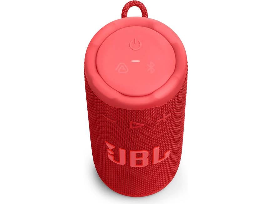 JBL Grip (Red) Waterproof portable Bluetooth® speaker with ambient