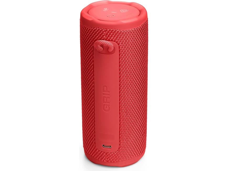JBL Grip (Red) Waterproof portable Bluetooth® speaker with ambient