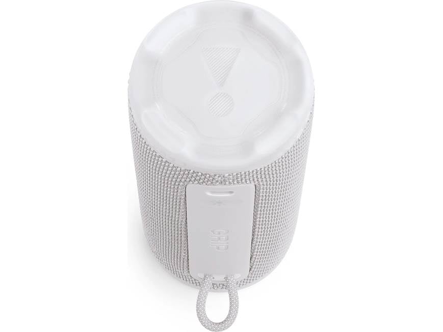 JBL Grip (White) Waterproof portable Bluetooth® speaker with