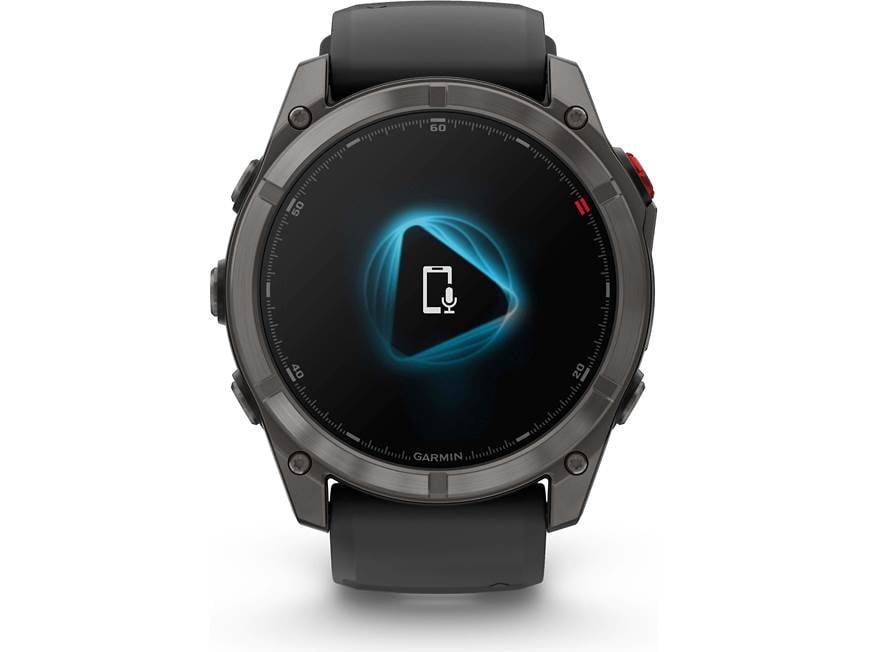 Garmin fenix 8 Pro (Sapphire, carbon gray DLC titanium with black