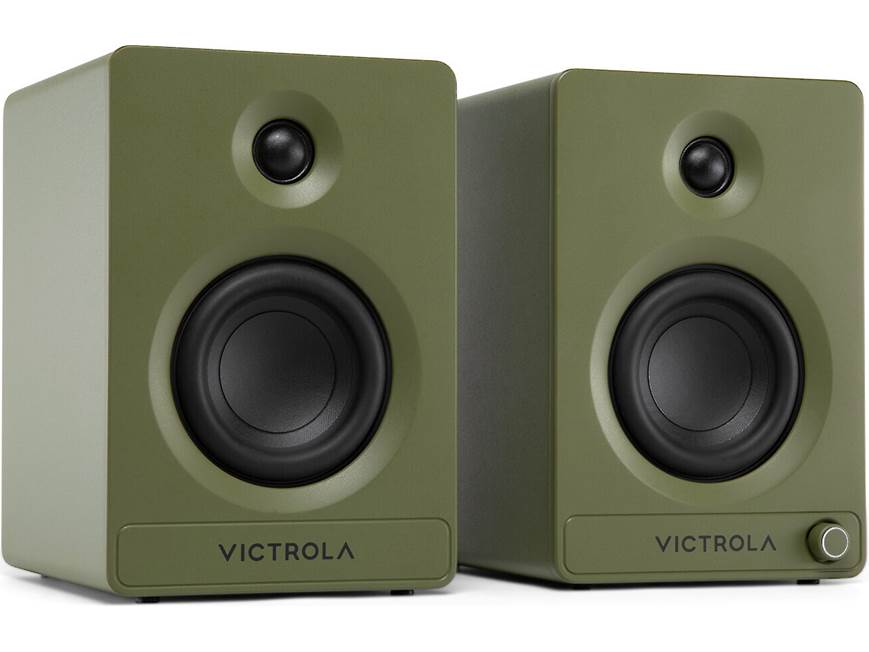 Victrola Tempo VPS-400 (Green) Powered stereo speakers with