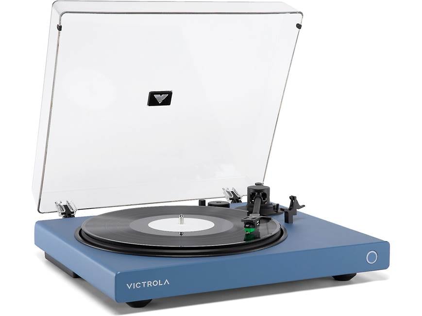 Victrola Wave VPT-1520 (Blue) Semi-automatic belt-drive turntable