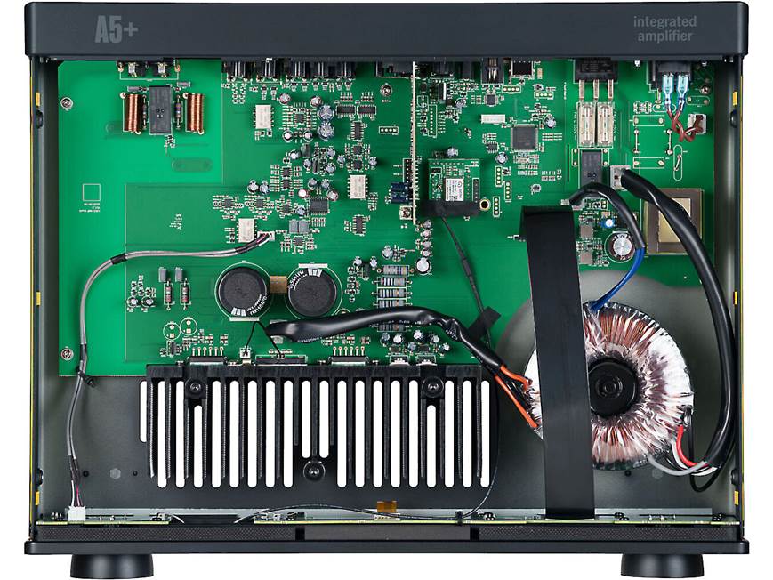 ARCAM A5+ Stereo integrated amplifier with built-in DAC, Bluetooth