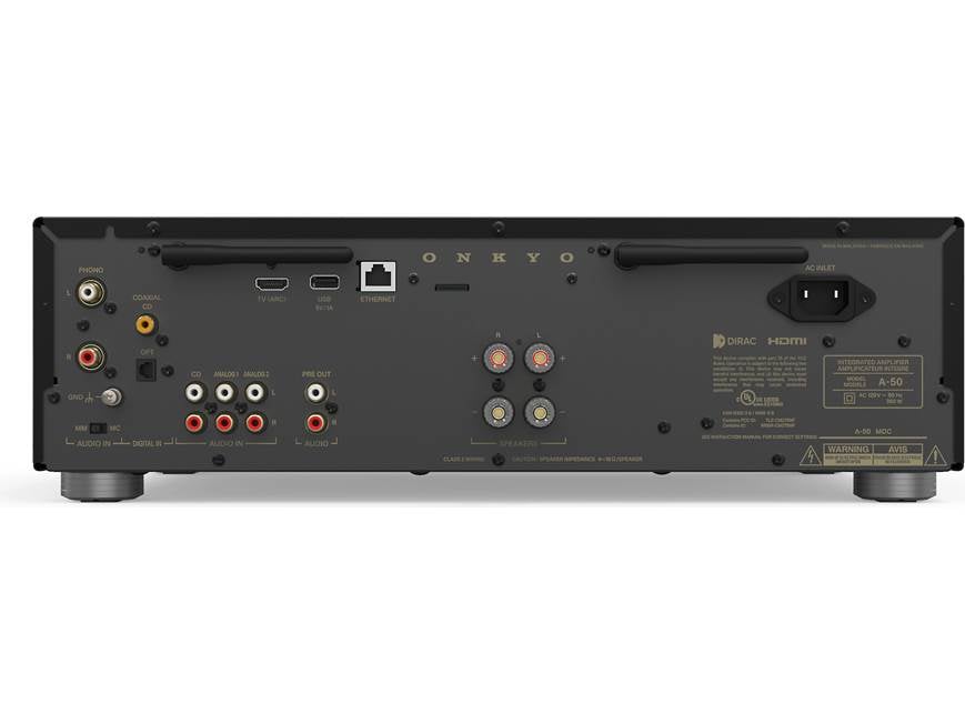 Onkyo Icon A-50 (Black) Stereo integrated amplifier with built-in