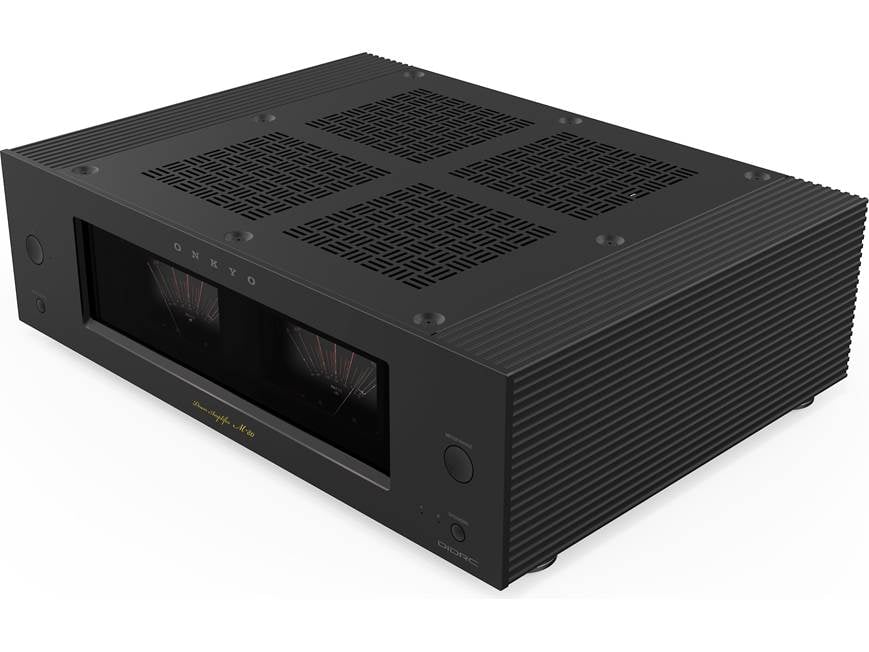 Onkyo Icon M-80 (Black) Stereo power amplifier (Black) at Crutchfield