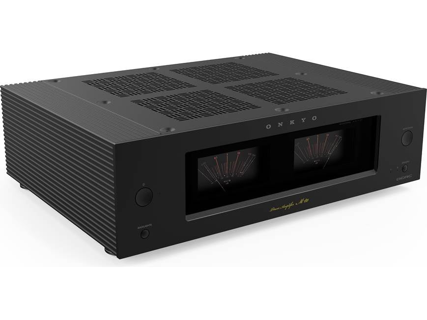 Onkyo Icon M-80 (Black) Stereo power amplifier (Black) at Crutchfield