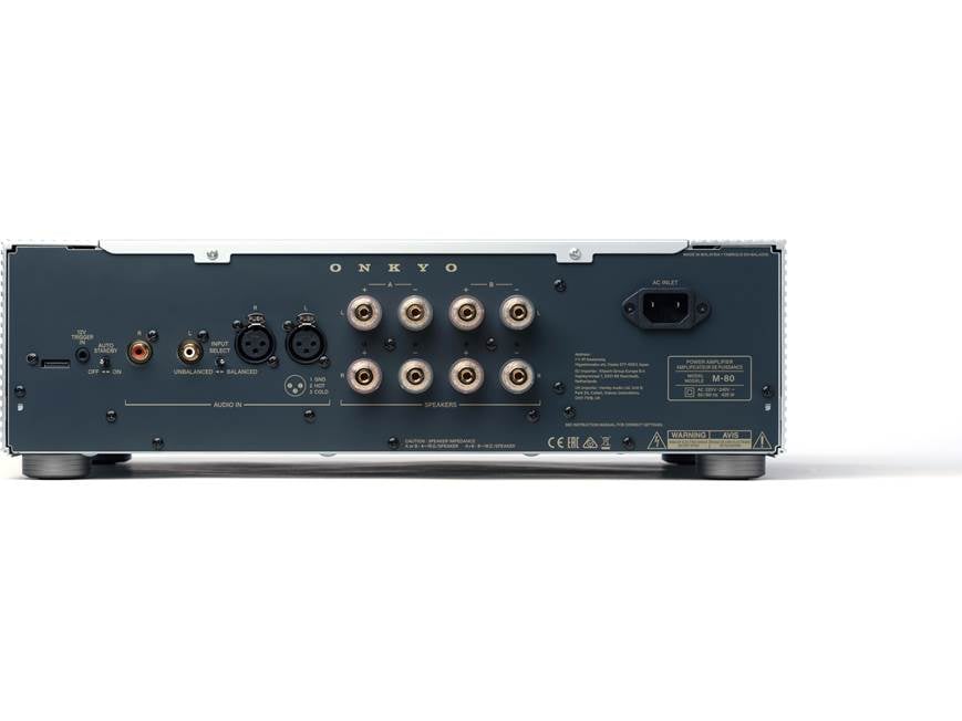 Onkyo Icon M-80 (Silver) Stereo power amplifier (Silver) at