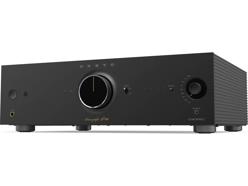Onkyo Icon P-80 (Black) Stereo preamplifier with HDMI, Wi-Fi
