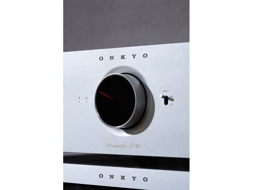 Onkyo Icon P-80 (Silver) Stereo preamplifier with HDMI, Wi-Fi