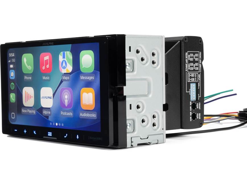 Alpine iLX-W770 and 4-channel Amp Package Includes iLX-W770