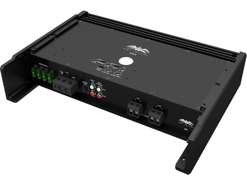 Wet Sounds SDX2 Sinister™ Series 2-channel marine amplifier — 400