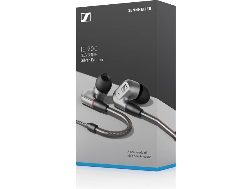 Sennheiser IE 200 (Silver Edition) Wired in-ear monitor headphones