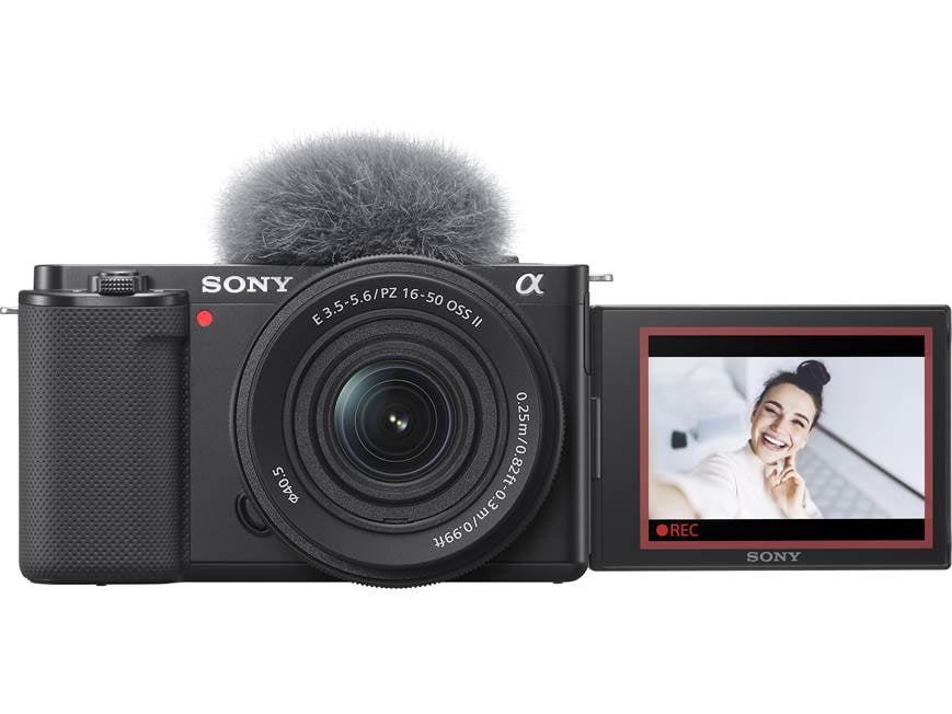 Sony Alpha ZV-E10 OSS II Zoom Lens Kit (Black) 25-megapixel