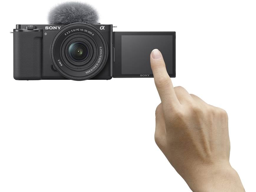Sony Alpha ZV-E10 OSS II Zoom Lens Kit (Black) 25-megapixel