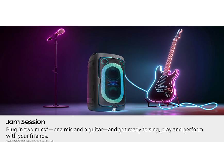 Samsung Sound Tower MX-ST40F Portable Bluetooth® party speaker
