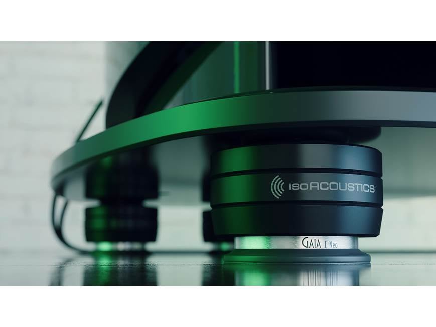 IsoAcoustics GAIA I Neo (Black) 4-pack of speaker isolation feet