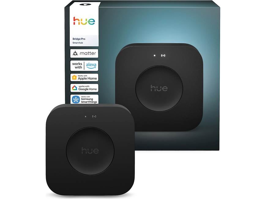 Philips Hue Bridge Pro Smart home hub for Hue systems at Crutchfield