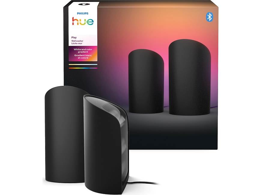 Philips Hue Play Wall Washer (2-pack) (Black) Compact ambient