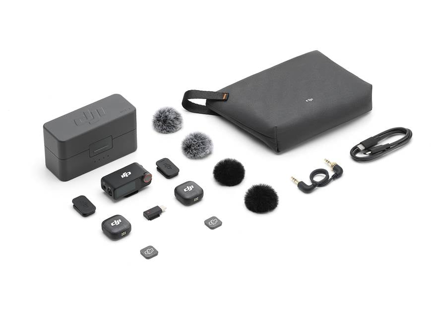 DJI Mic 3 Dual System Wireless microphone system with two