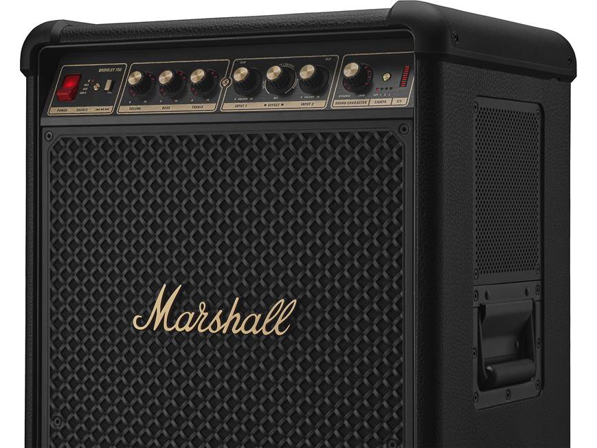 Marshall Bromley 750 Portable Bluetooth® party speaker with light