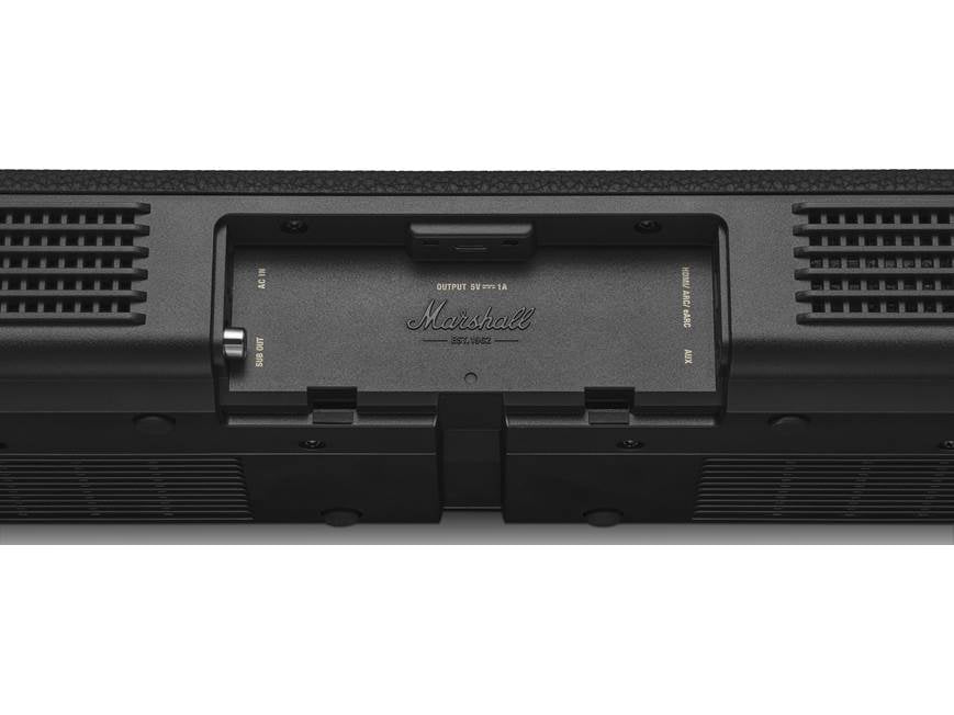 【正規品】Marshall HESTON 60 サウンドバー ブラック Marshall HESTON 60 ブラック マーシャル サウンドバー スピーカー
