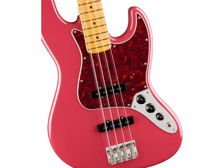 Fender American Professional Classic Jazz Bass® (Faded Dakota Red