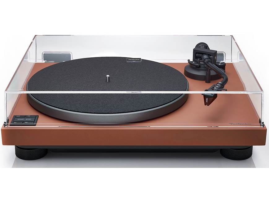 Technics ターンテーブル ピンクマット Technics SL-50C (Terra cotta) Manual direct-drive turntable with