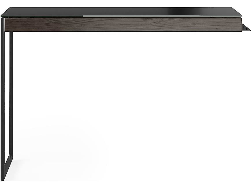 BDI Sequel 20-6112 desk with open side view