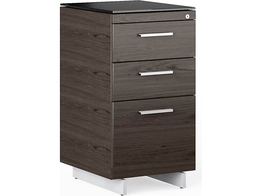 BDI Sequel 20® 6114 (Charcoal stained ash with satin nickel drawer