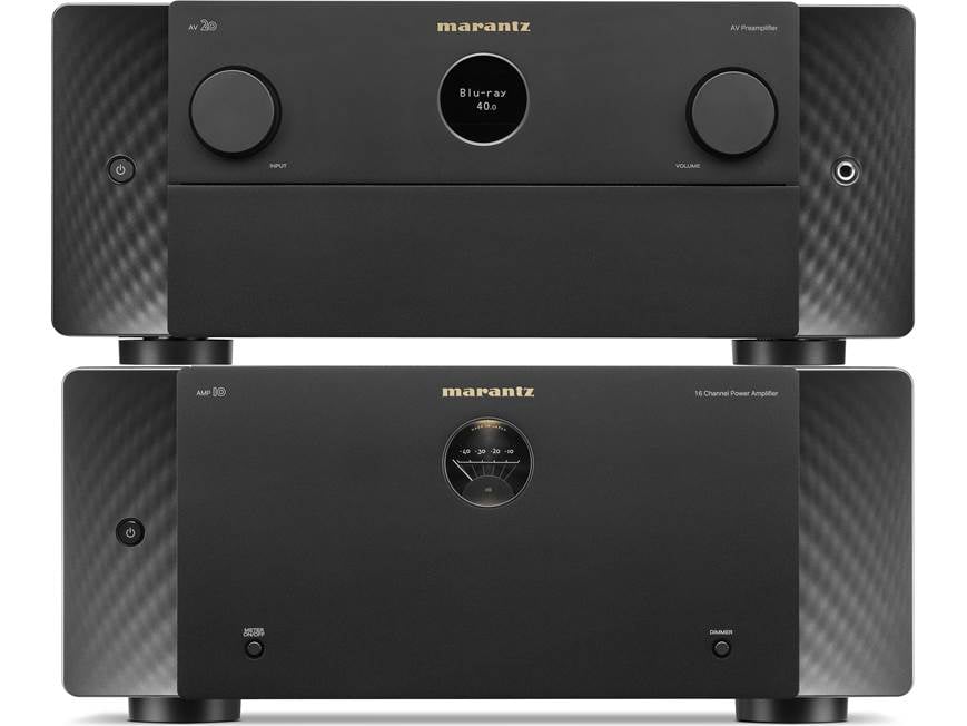 Marantz AV 20 & AMP 10 Reference-quality home theater preamp