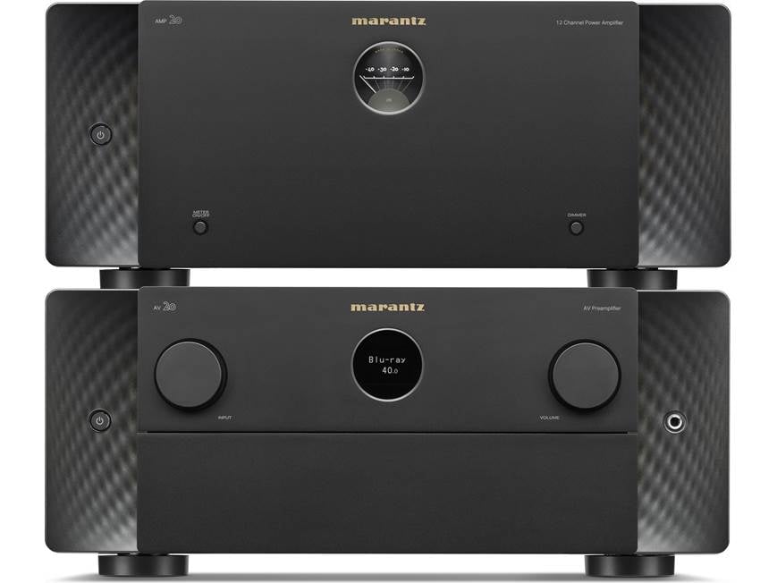 Marantz AV 20 & AMP 20 Reference-quality home theater preamp