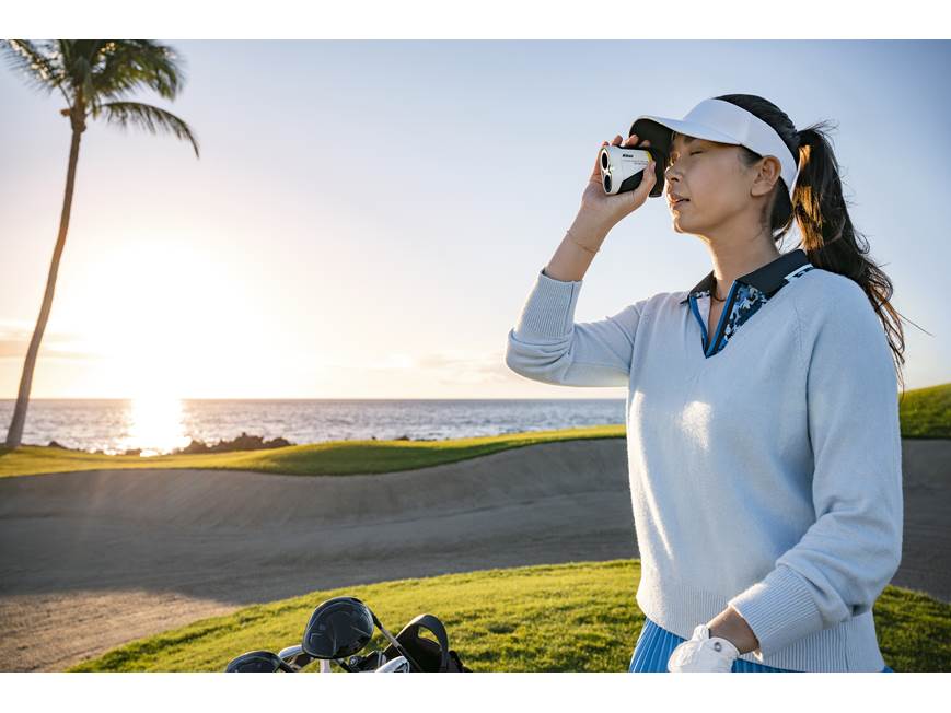 Nikon Coolshot Pro III Stabilized Golf laser rangefinder at