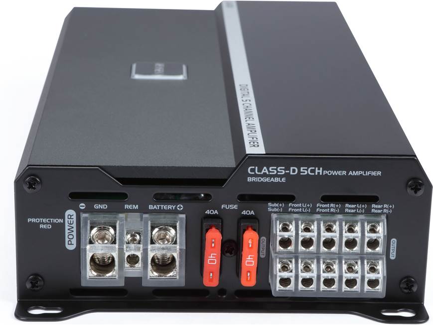 Jensen JA5B JA Series compact 5-channel amplifier with digital