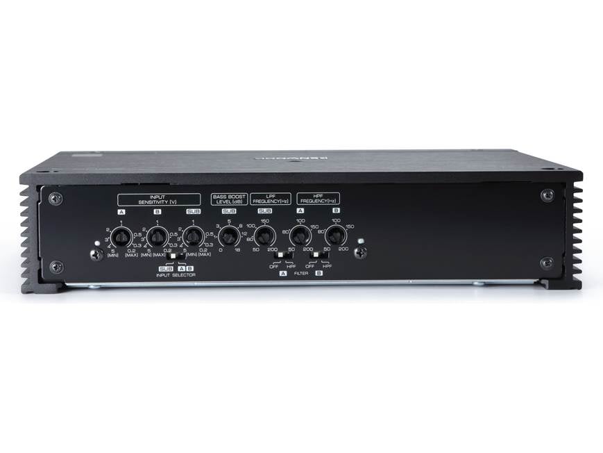 Kenwood Excelon X803-5 5-channel car amplifier — 50 watts RMS x 4
