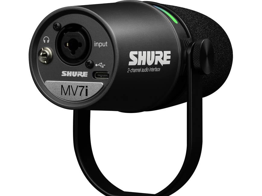 Shure MV7i Smart Microphone & Interface