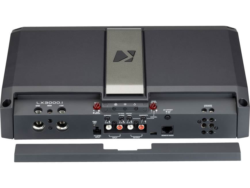 Kicker 51LX3000.1 LX-Series mono subwoofer amplifier — 3000 watts