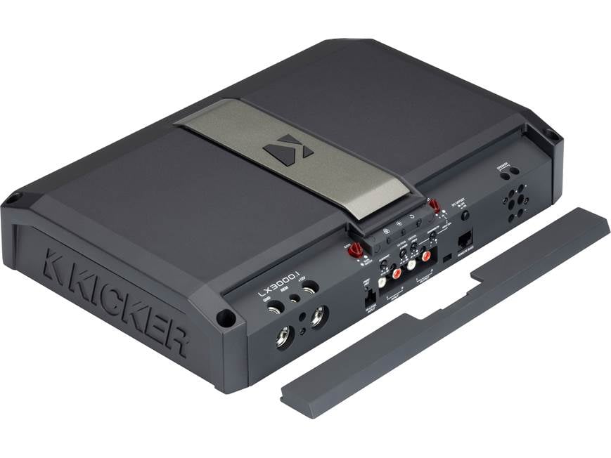 Kicker 51LX3000.1 LX-Series mono subwoofer amplifier — 3000 watts