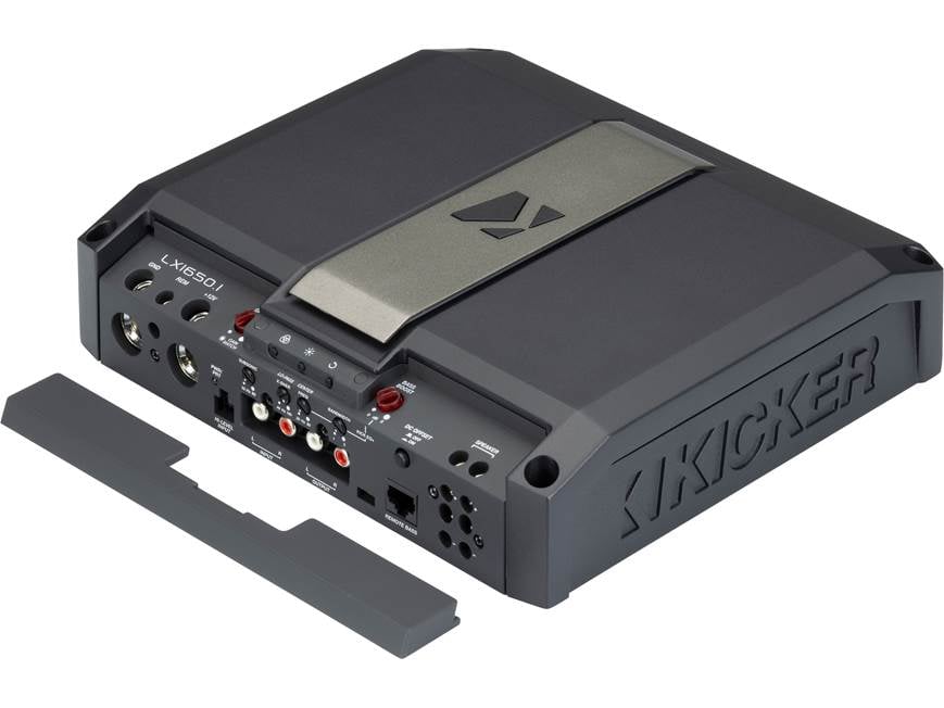 Kicker 51LX1650.1 LX-Series mono subwoofer amplifier — 1650 watts