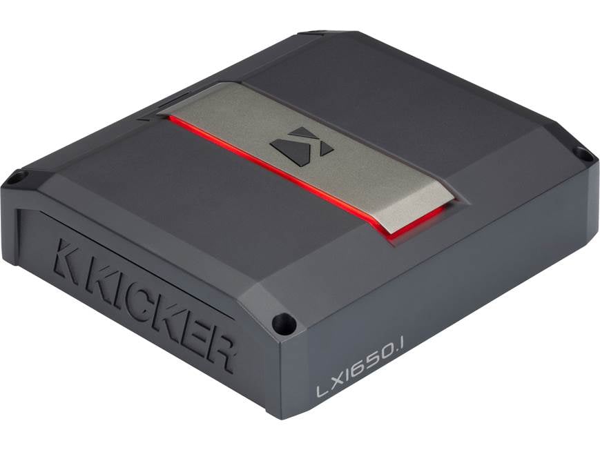 Kicker 51LX1650.1 LX-Series mono subwoofer amplifier — 1650 watts
