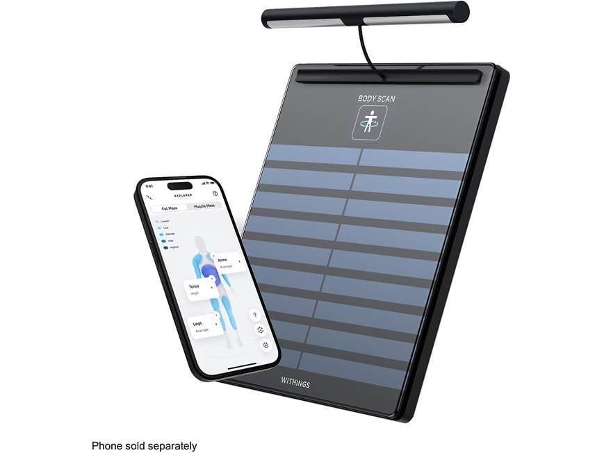 Withings Body Scan Body Composition Smart Scale at Crutchfield