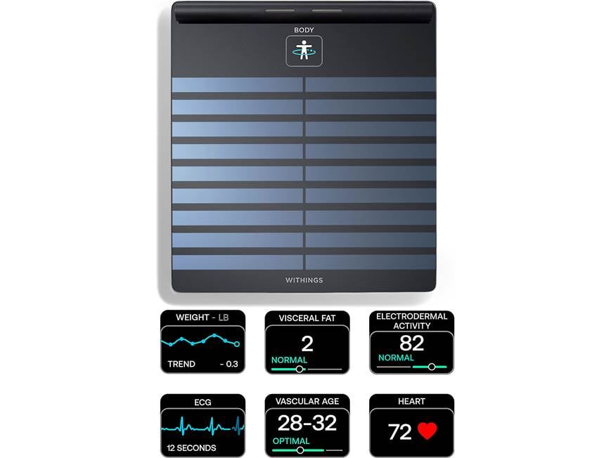Withings Body Scan Body Composition Smart Scale at Crutchfield